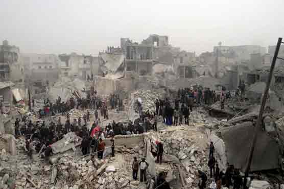 Syrian missile strikes kill 23 including 10 kids