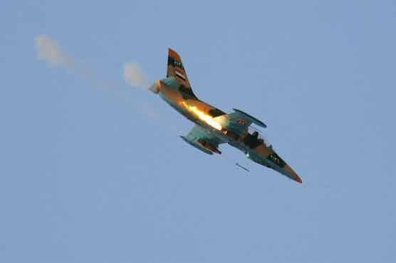  Syrian rebels down warplane