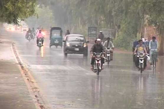 Intermittent rain continues in different areas
