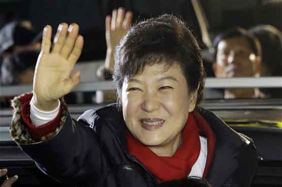 South Korea swears in first female president