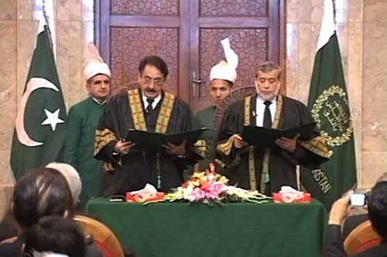 Justice Iqbal sworn in as SC judge