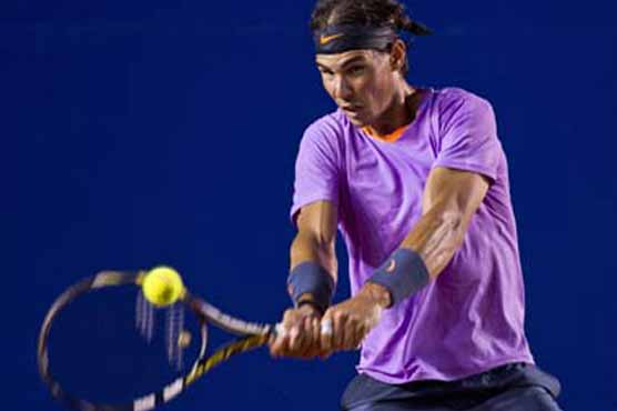 Nadal advances to second round in Mexican Open