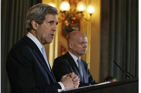 Kerry says time is now for Syria's Assad to quit