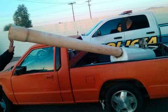 Marijuana cannon' fires pot across border fence