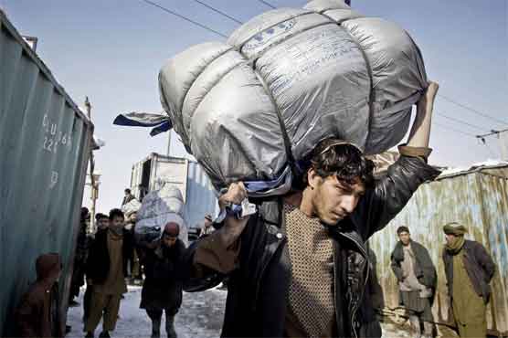 Needy families get winter relief items