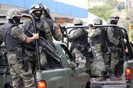 Mexican troops kill 12 suspects in gun battle