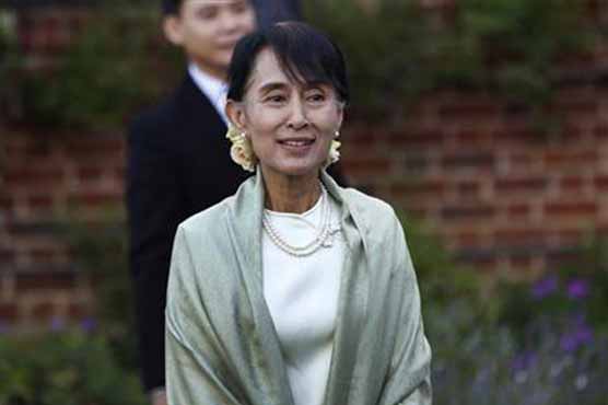 Myanmar's Suu Kyi says any peace bid 'up to government'