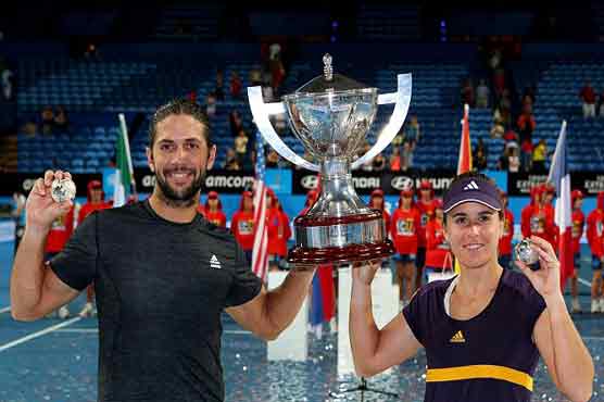 Spain beats Serbia in Hopman Tennis Cup final