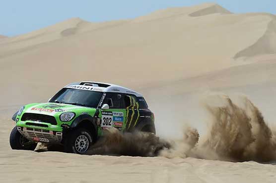 Rallying: Defending champion Peterhansel takes Dakar lead