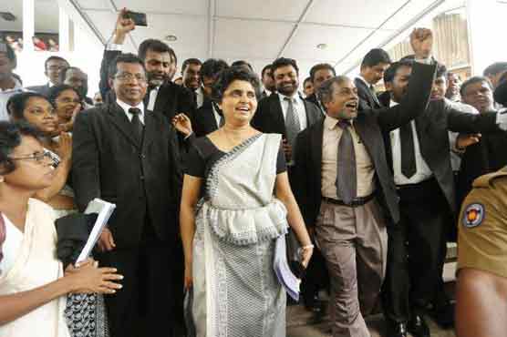 Verdict against Sri Lankan CJ quashed