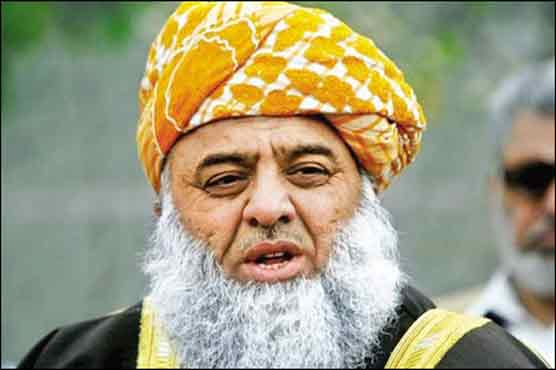 Fazl urges govt to accept talks offer by Taliban