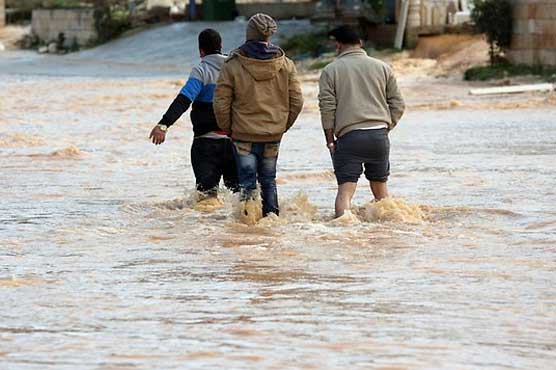 11 dead as Mideast battered by hail, snow, rain
