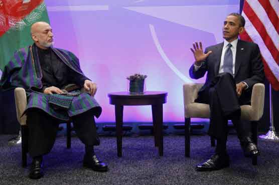 Obama, Karzai meeting to discuss ending Afghan war 