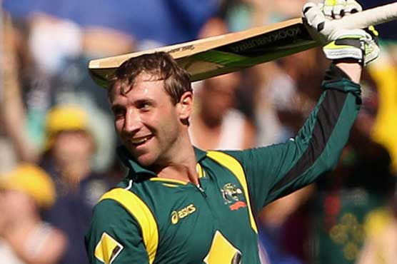 Hughes century helps Australia to big ODI win