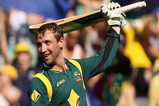 Hughes wants more after ton on ODI debut