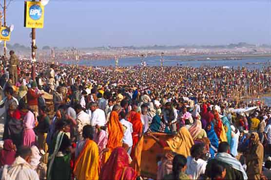 100 million head to Ganges for Kumbh Mela festival 