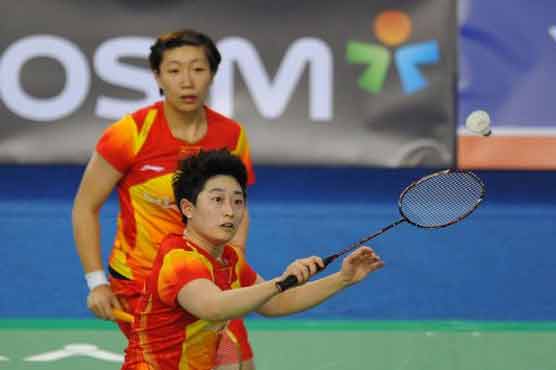 China beat S Korea to reach women's doubles final