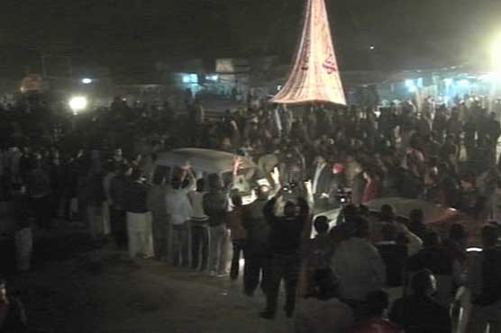 Long march: Participants make first break journey at Diwana Mandi