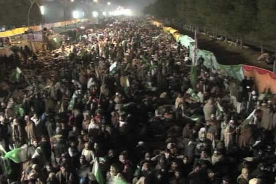 Qadri’s long march reaches Jinnah Avenue