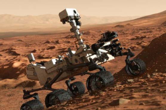 Mars rover readies first rock drilling