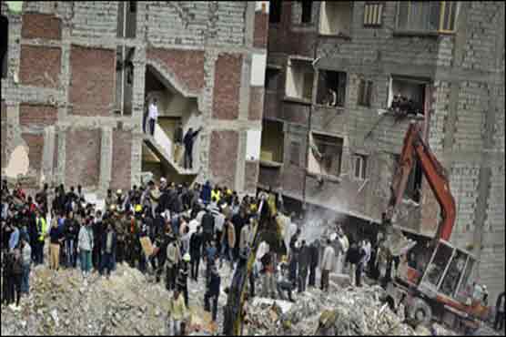 22 killed in Egypt 12-storey building collapse 