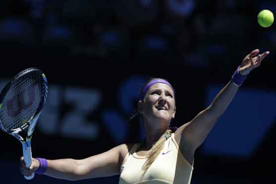 Tennis: Azarenka advances to quarterfinals
