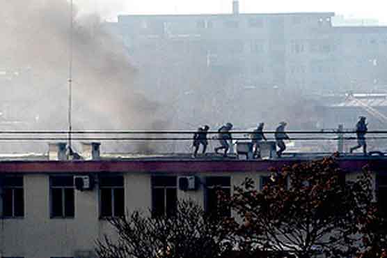 Taliban suicide squad attacks Kabul police complex