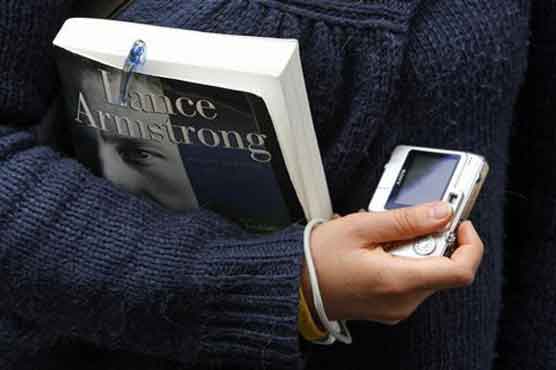 Library prank note sends Armstrong books to fiction section