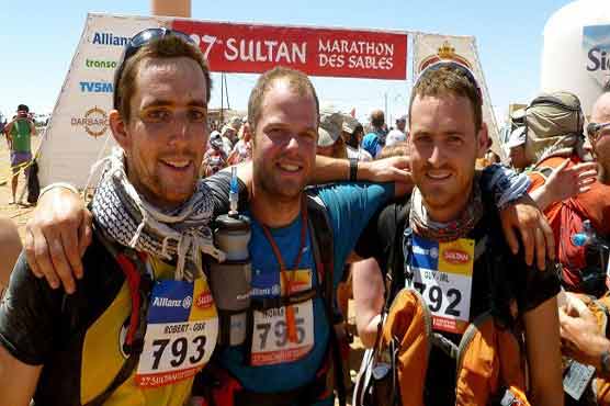 Three-member marathons against child trafficking