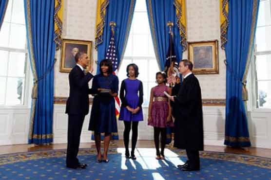 Obama takes oath as US president; vows to defend constitution