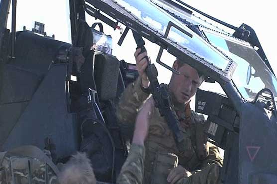 UK's Prince Harry returns from Afghanistan