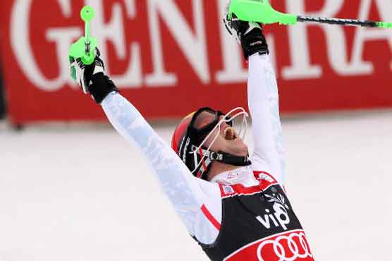 Hirscher earns 10th career World Cup slalom win