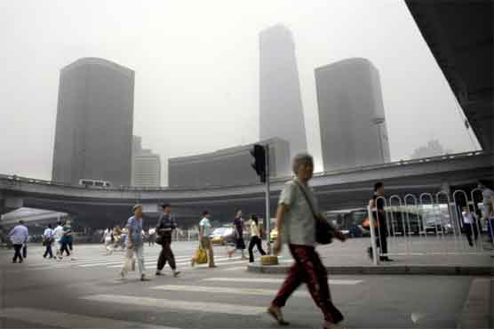 Pollution level on rise in China