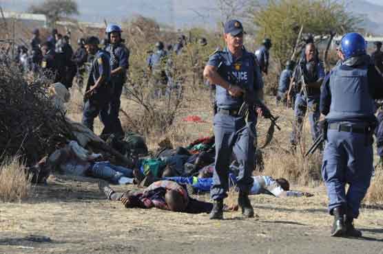 S Africa police tracked miners before killing: video 