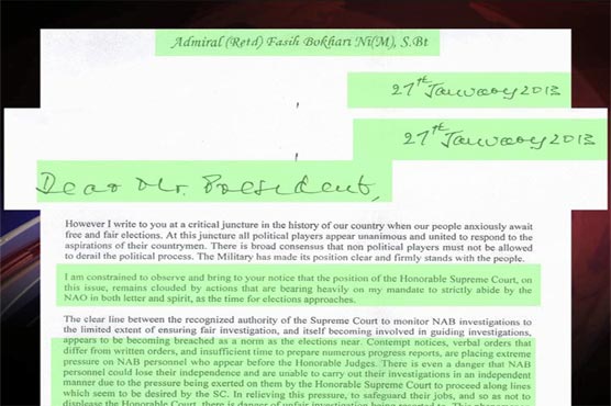 RPP case: SC summons copy of NAB chief's letter