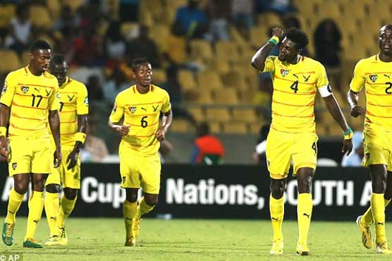 Togo reach African Cup quarterfinals, Tunisia out