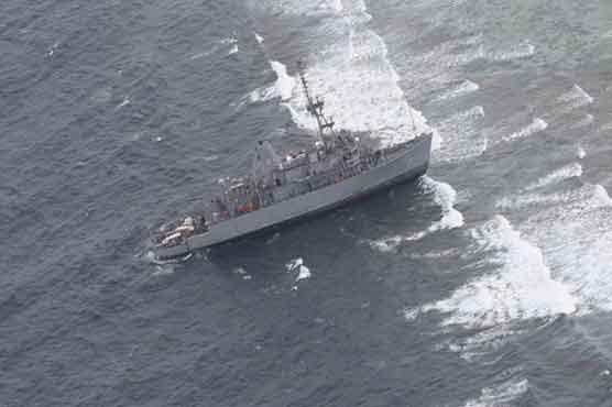 Navy: Ship run aground is complete loss 