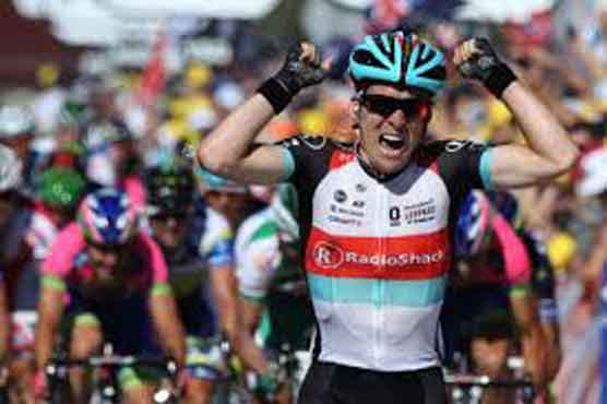 Bakelants wins 2nd stage of Tour de France