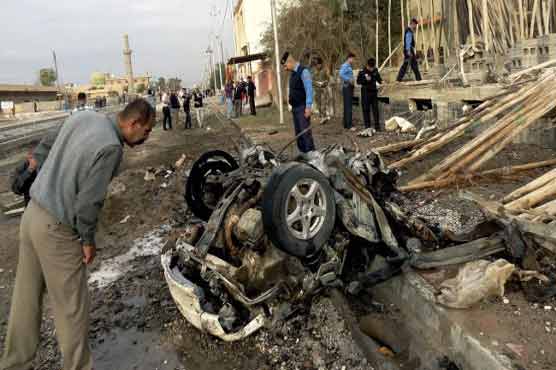 15 dead in Iraq attacks, bomb at football pitch