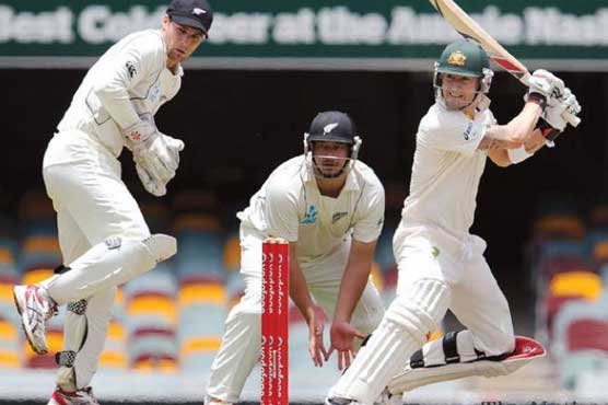 Tour match: Ton-up Clarke puts Aussies on top