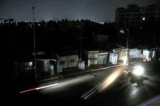 Parts of Karachi plunge into dark