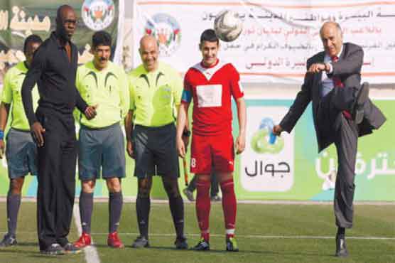 FIFA chief says Israel vows help Palestinian concerns