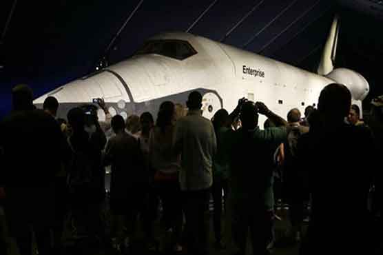 Space shuttle Enterprise reopens to NYC visitors