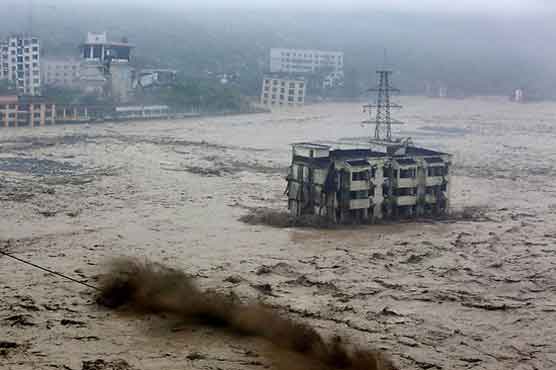 At least 7 dead, 48 missing in west China flooding
