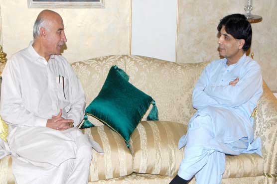 Abdul Malik, Nisar discuss Balochistan situation