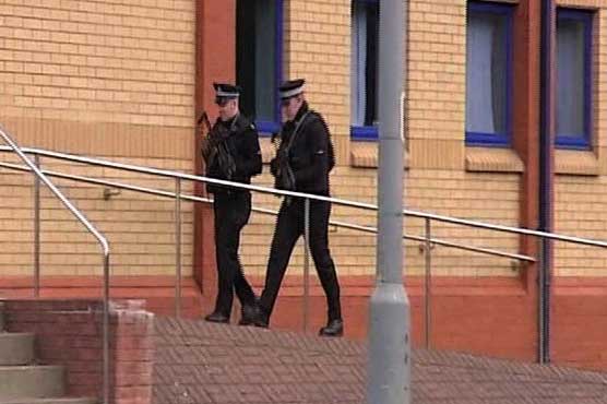 UK police investigate explosion near mosque