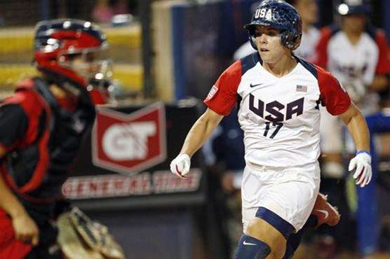 US beats Australia 4-0 at World Cup of Softball 