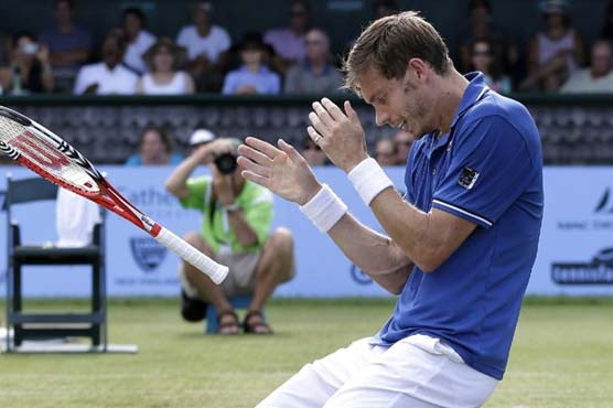 Mahut beats Hewitt in Newport grass-court final