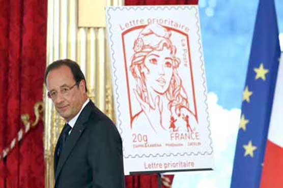 French protest new stamp with Shevchenko pic