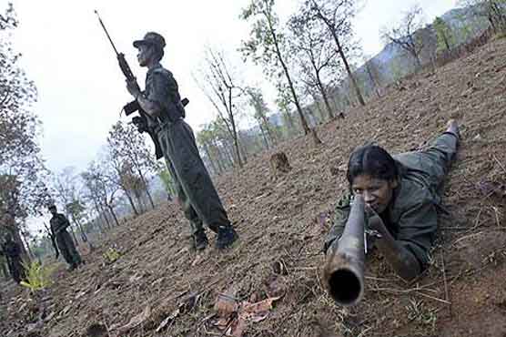 Suspected Maoist rebels kill 5 in India
